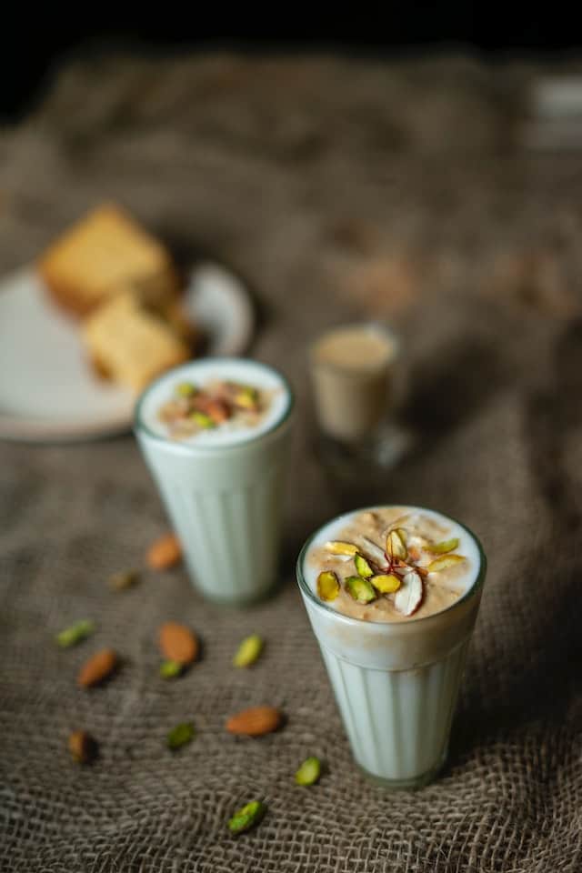 Indian Nutty Almond Lassi